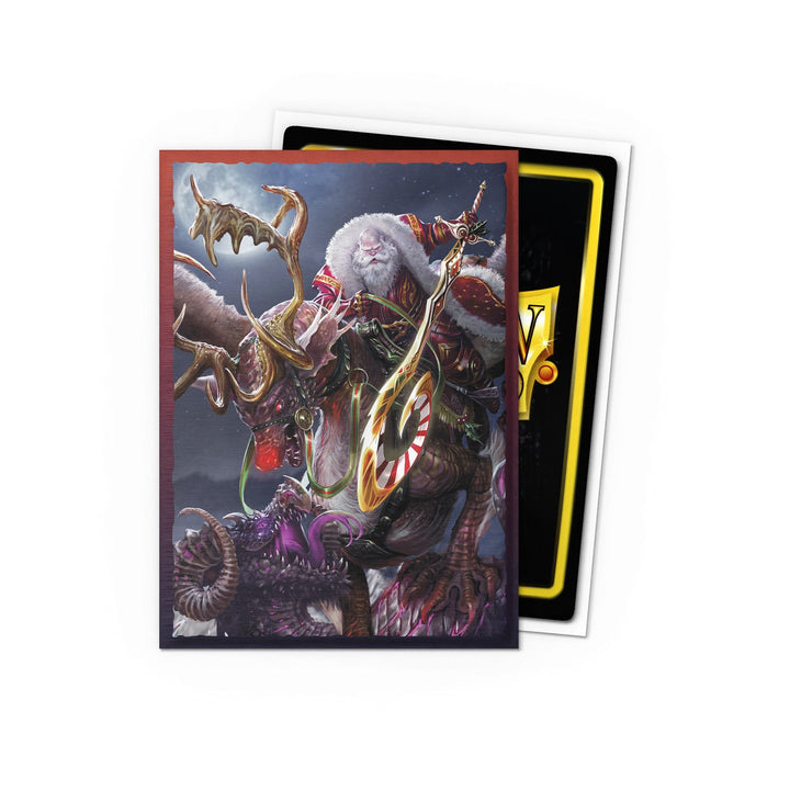Dragon Shield Sleeves: Standard Brushed Art - Christmas Dragon 2022 100CT — official publisher extra