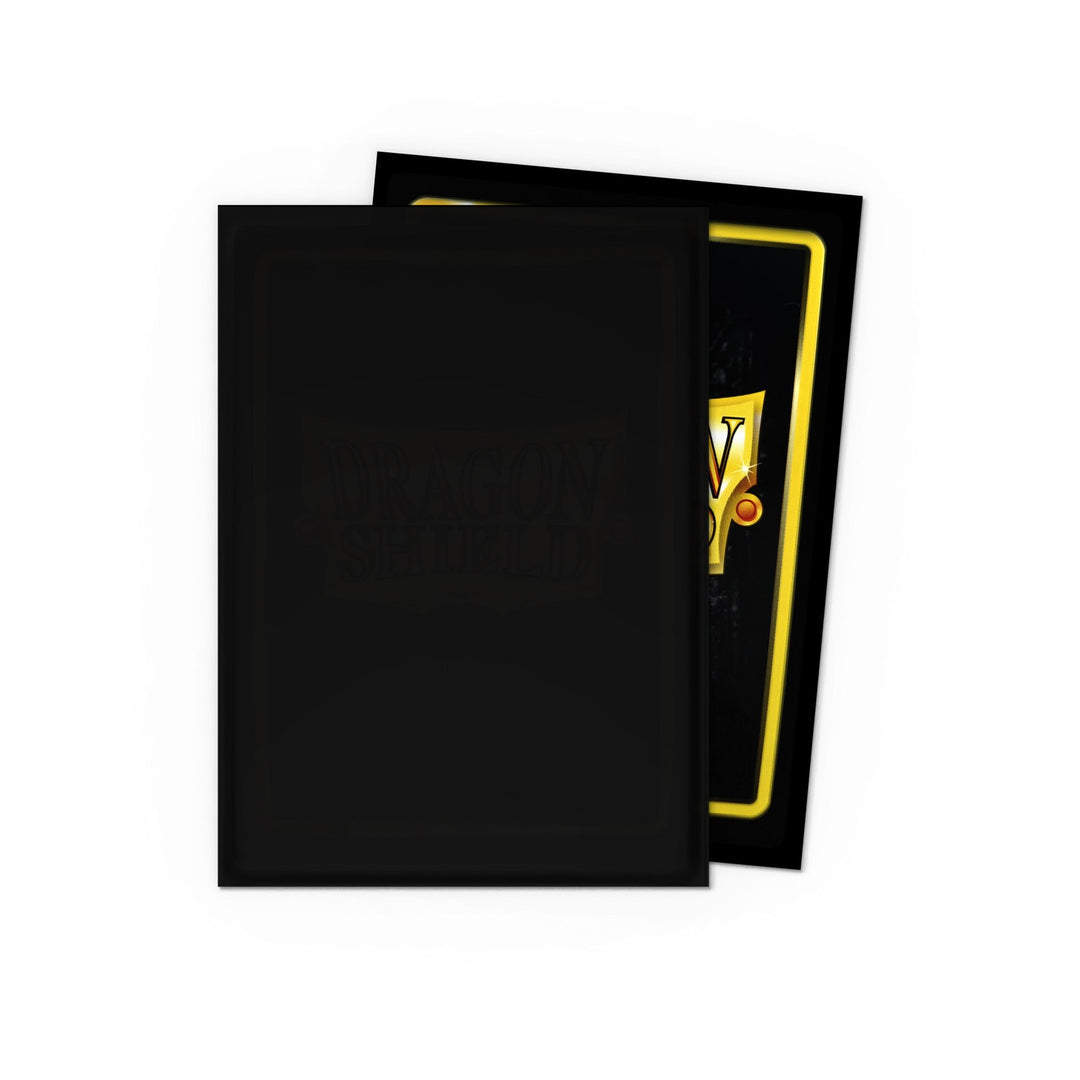 Dragon Shield Sleeves: Standard Classic - Black 100CT — official publisher extra