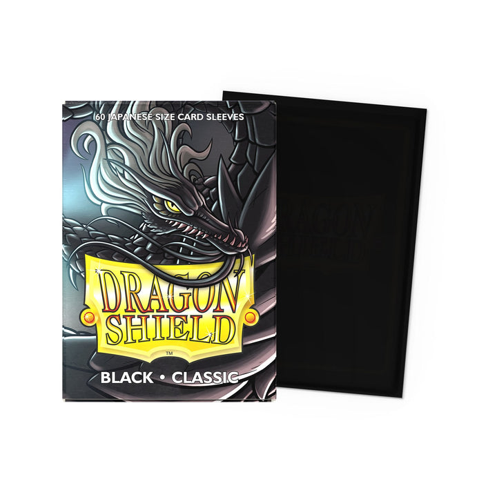 Dragon Shield Sleeves: Standard Classic - Black 100CT — official publisher extra