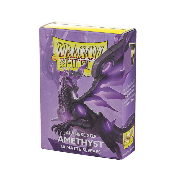Dragon Shield Sleeves: Standard Matte - Amethyst 100CT — official publisher extra