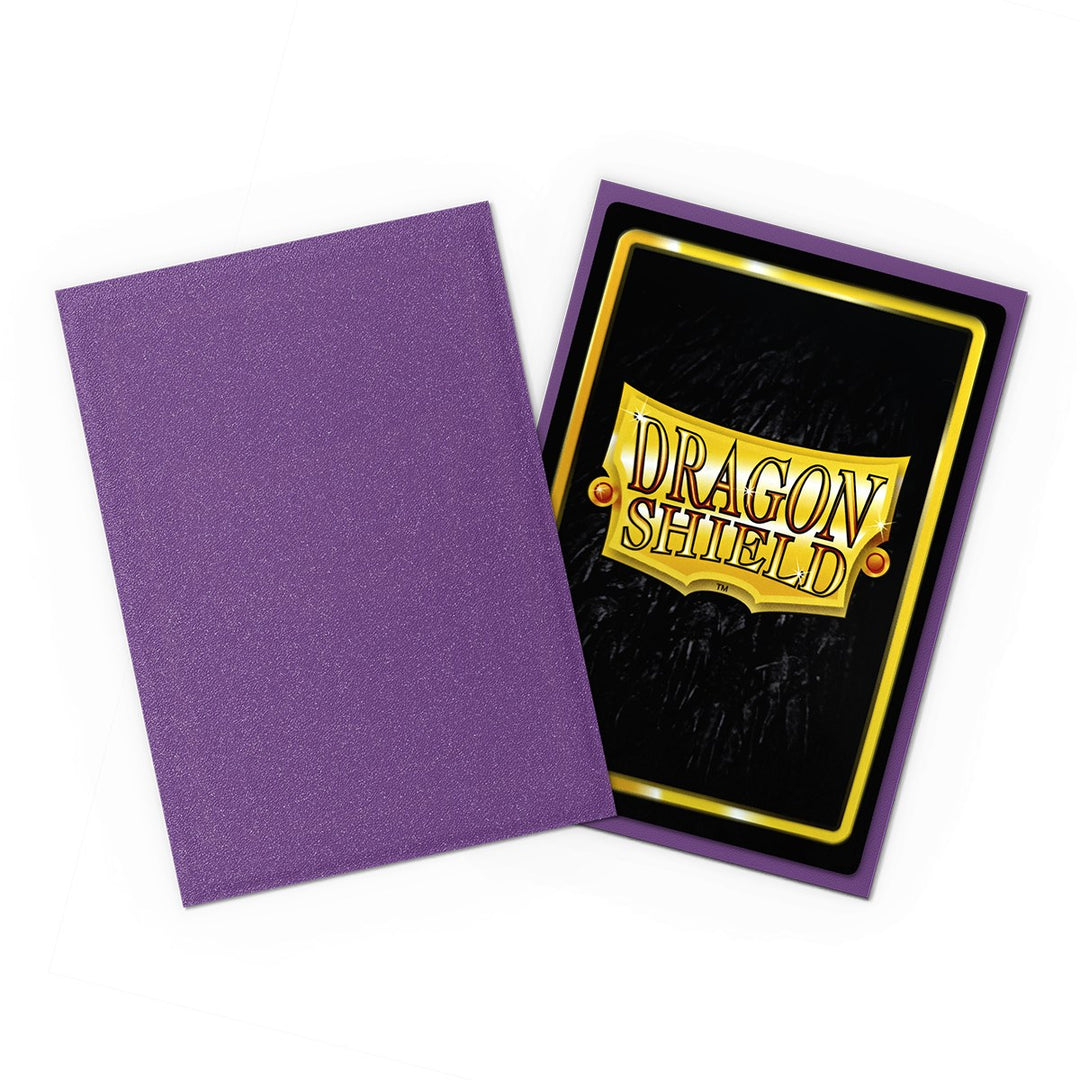 Dragon Shield Sleeves: Standard Matte - Amethyst 100CT — official publisher extra