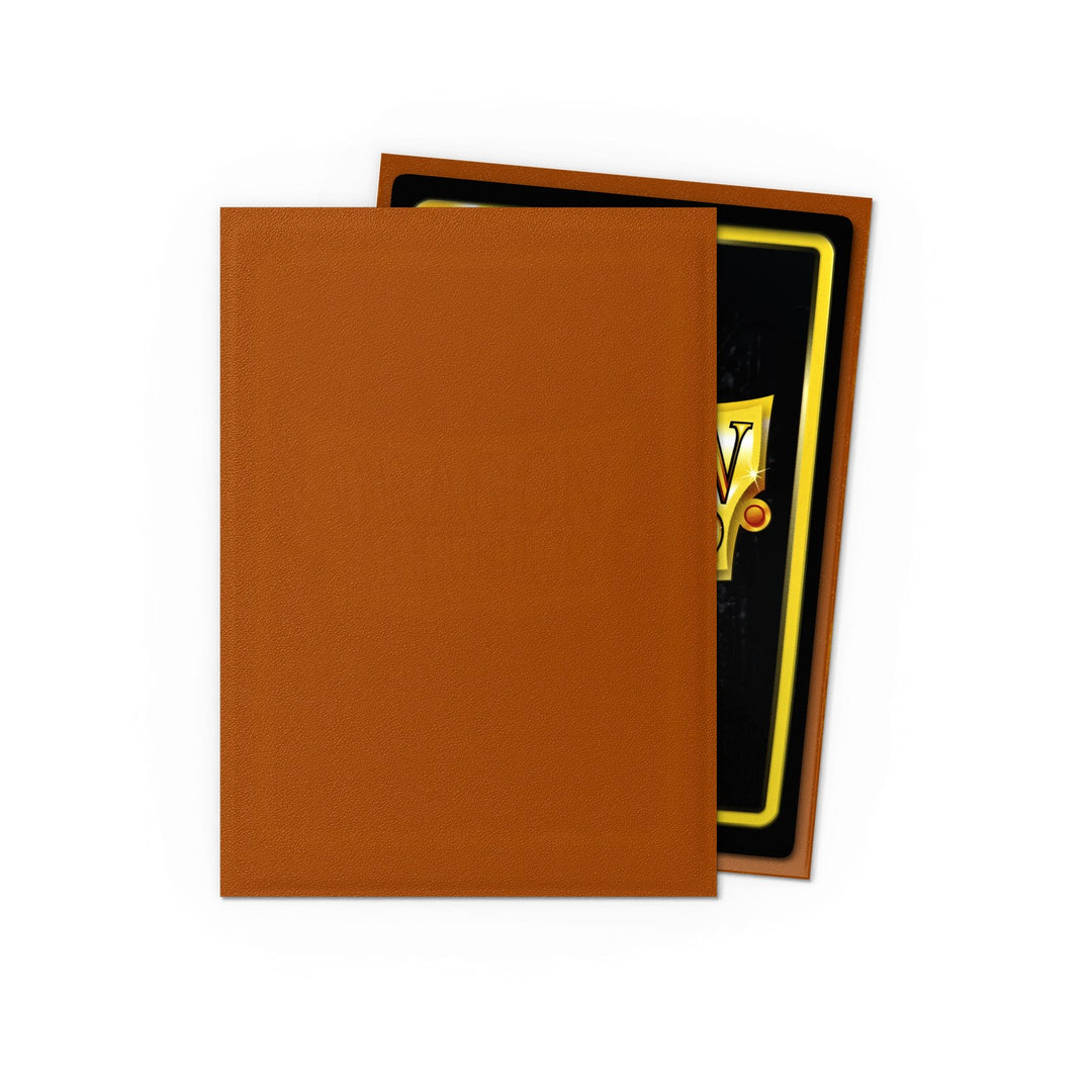 Dragon Shield Sleeves: Standard Matte - Copper 100CT — official publisher extra