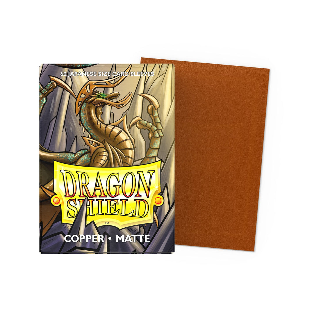 Dragon Shield Sleeves: Standard Matte - Copper 100CT — official publisher extra