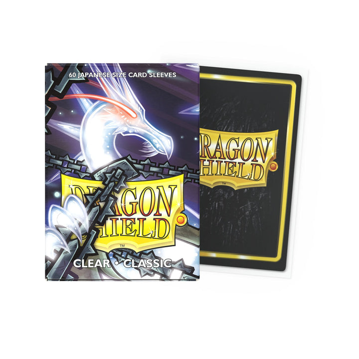 Dragon Shield Sleeves: Standard Classic - Clear 100CT — official publisher extra