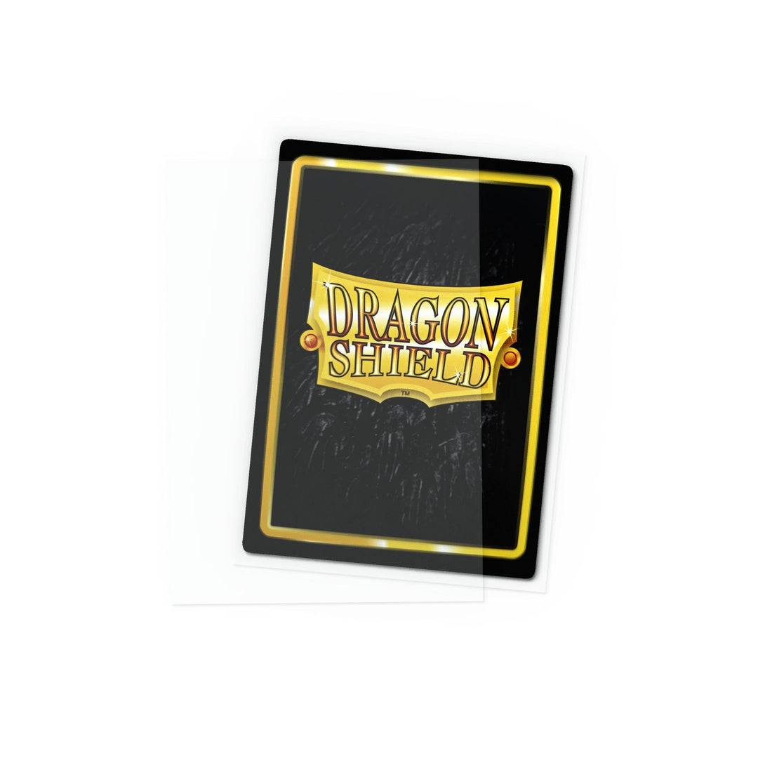 Dragon Shield Sleeves: Standard Classic - Clear 100CT — official publisher extra