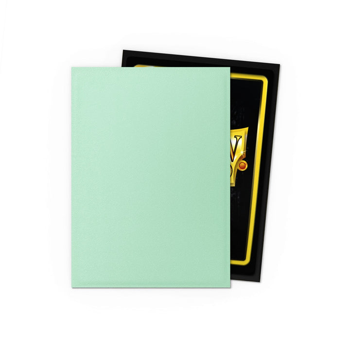 Dragon Shield Sleeves: Standard Matte Dual - Eucalyptus 100CT — official publisher extra