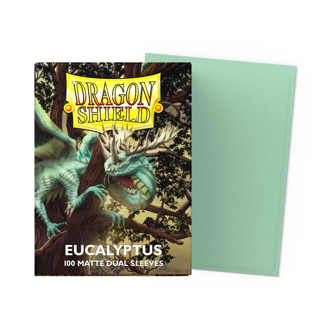 Dragon Shield Sleeves: Standard Matte Dual - Eucalyptus 100CT — official packshot