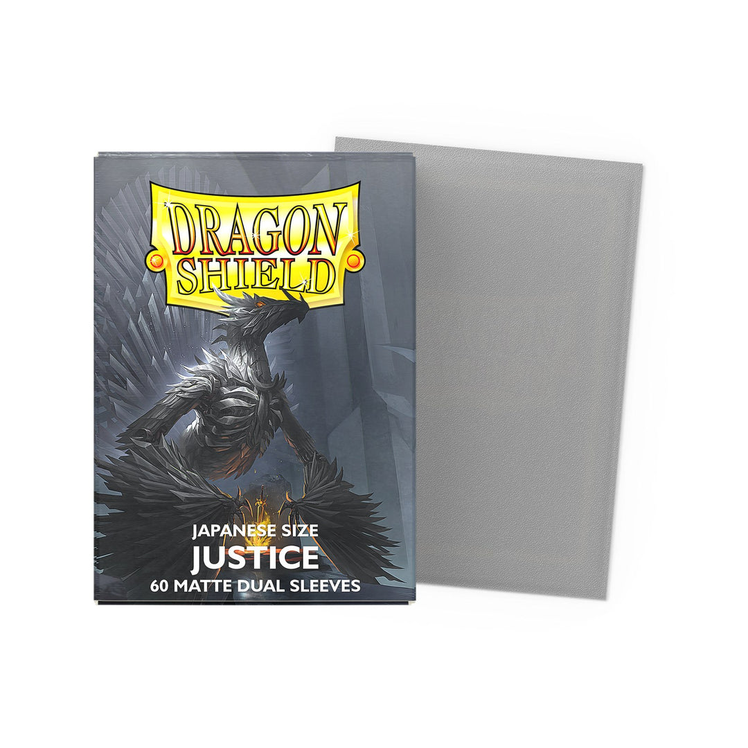 Dragon Shield Sleeves: Standard Matte Dual - Justice 100CT — official publisher extra