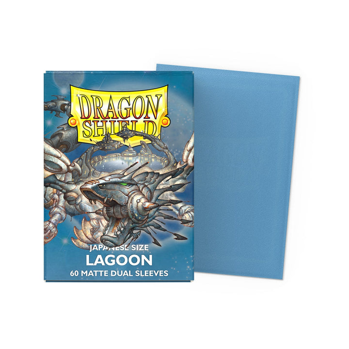 Dragon Shield Sleeves: Standard Matte Dual - Lagoon 100CT — official publisher extra