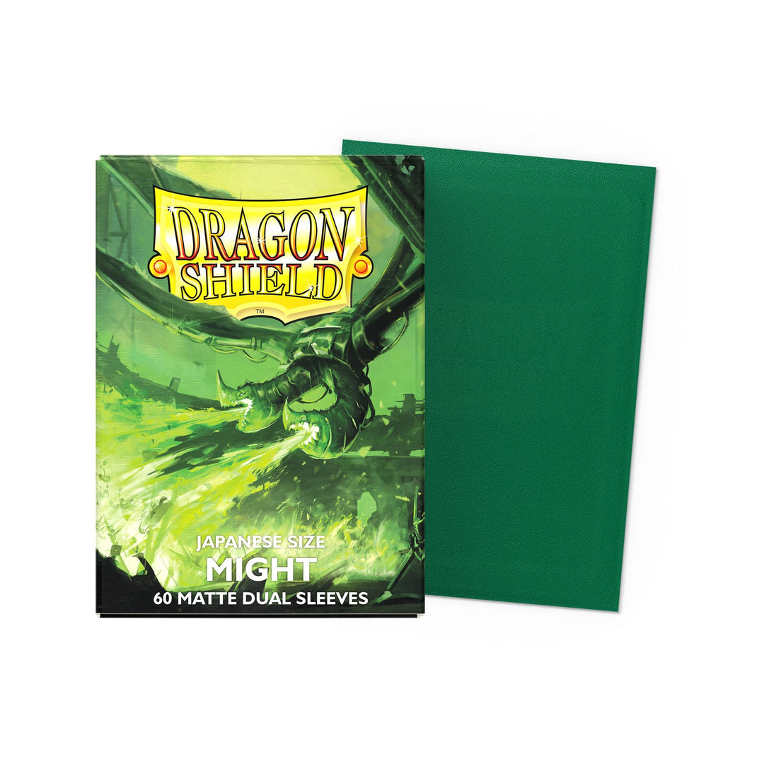 Dragon Shield Sleeves: Standard Matte Dual - Might 100CT — official packshot