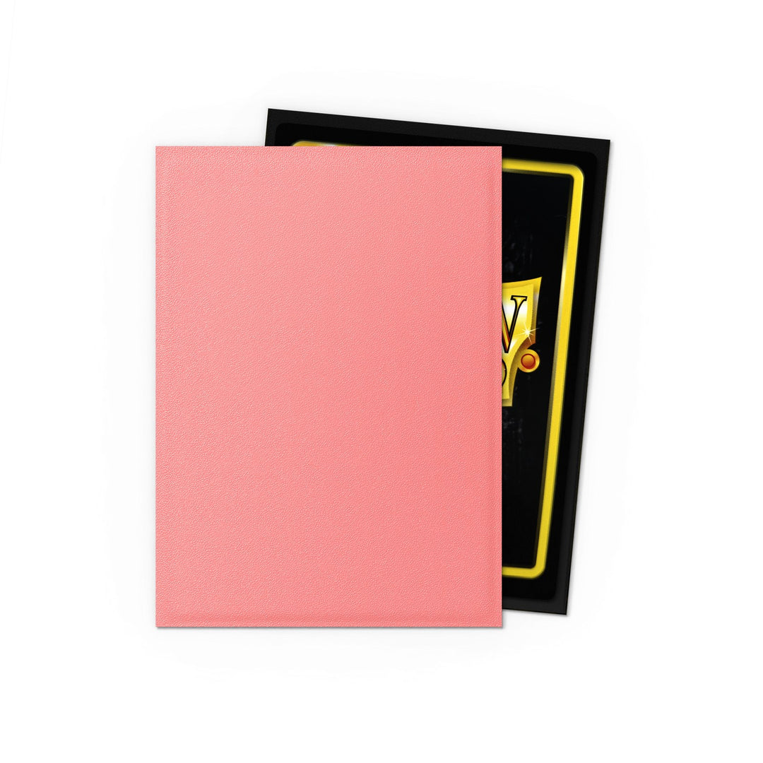 Dragon Shield Sleeves: Standard Matte Dual - Peach 100CT — official publisher extra