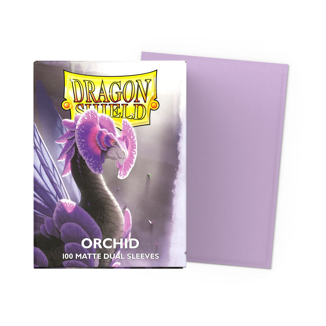 Dragon Shield Sleeves: Standard Matte Dual - Orchid 100CT — official packshot