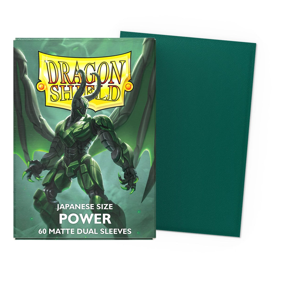 Dragon Shield Sleeves: Standard Matte Dual - Power 100CT — official publisher extra