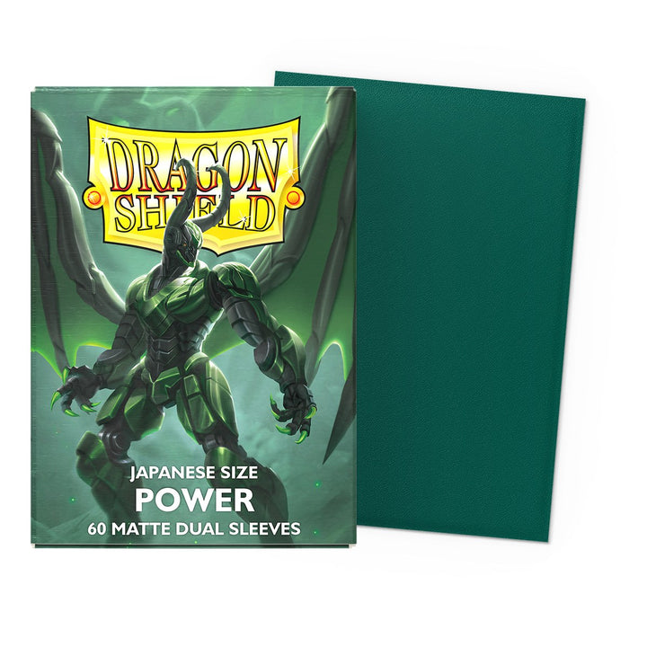 Dragon Shield Sleeves: Standard Matte Dual - Power 100CT — official publisher extra