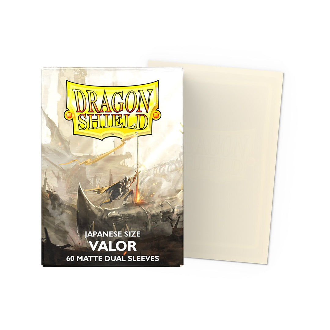 Dragon Shield Sleeves: Standard Matte Dual - Valor 100CT — official publisher extra