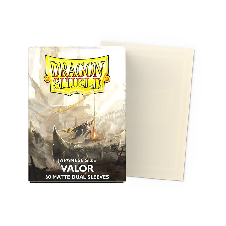 Dragon Shield Sleeves: Standard Matte Dual - Valor 100CT — official publisher extra