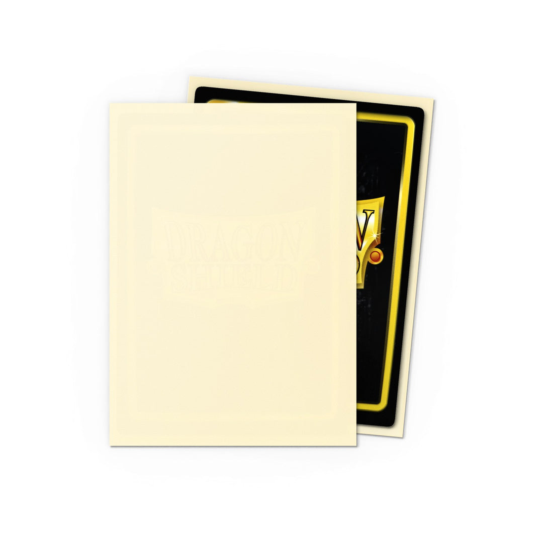 Dragon Shield Sleeves: Standard Matte - Ivory 100CT — official publisher extra