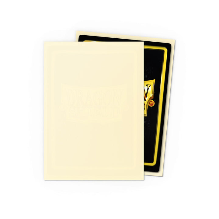 Dragon Shield Sleeves: Standard Matte - Ivory 100CT — official publisher extra