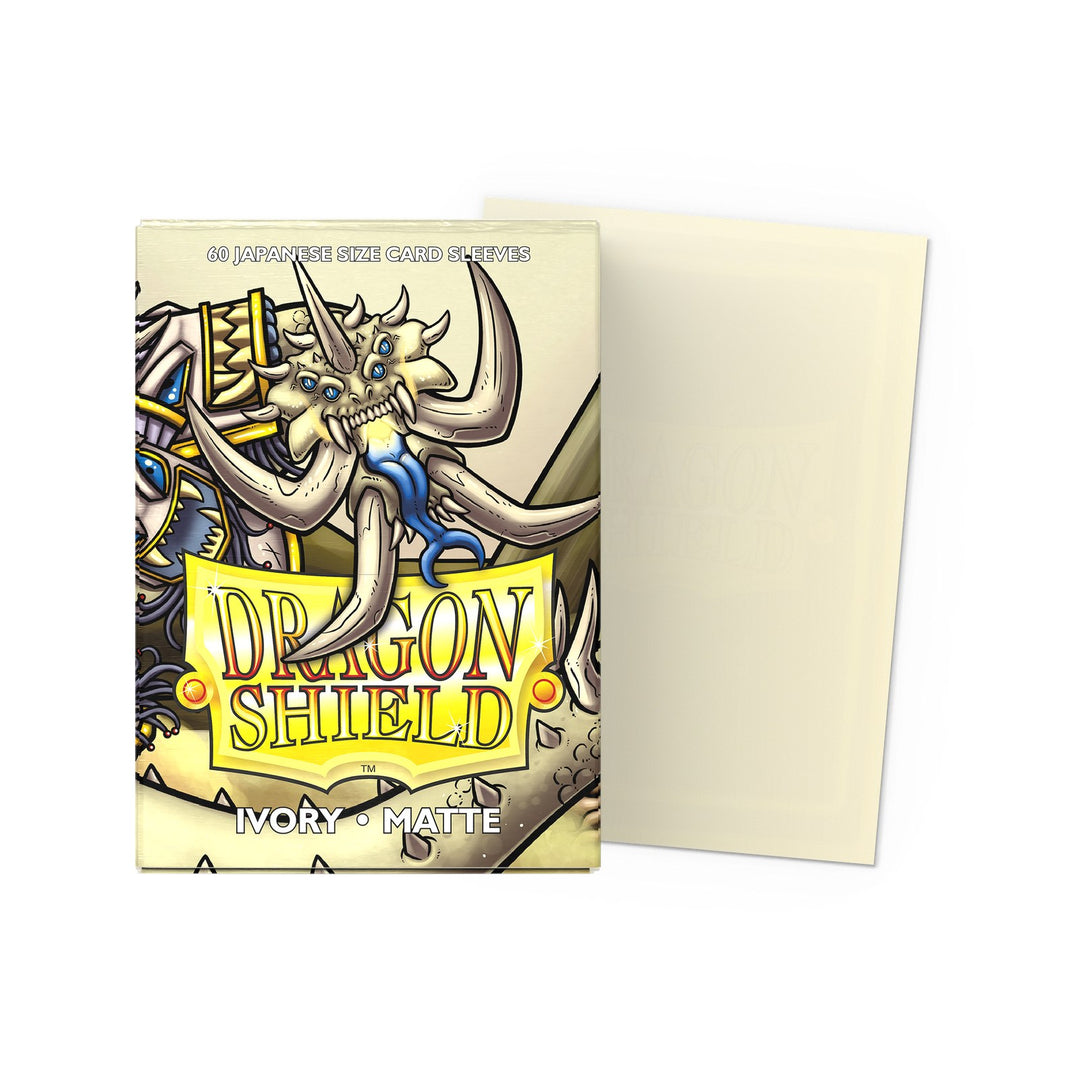 Dragon Shield Sleeves: Standard Matte - Ivory 100CT — official publisher extra