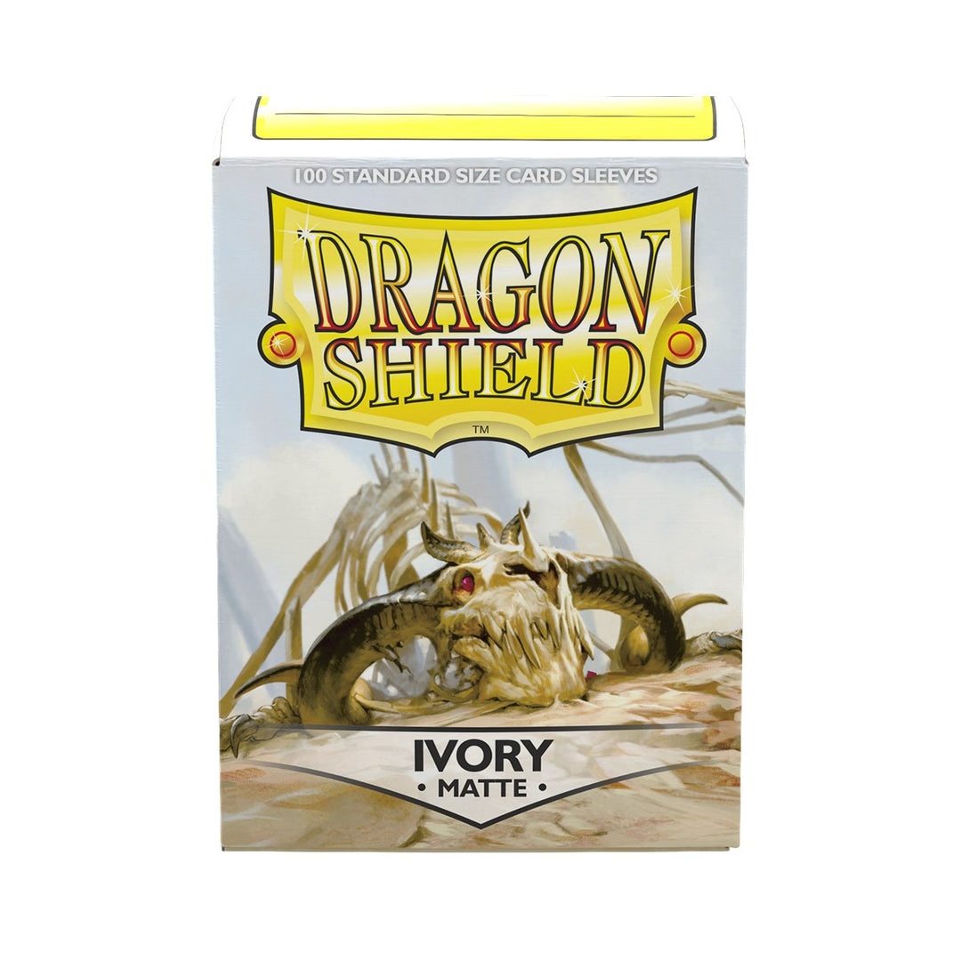 Dragon Shield Sleeves: Standard Matte - Ivory 100CT — official packshot
