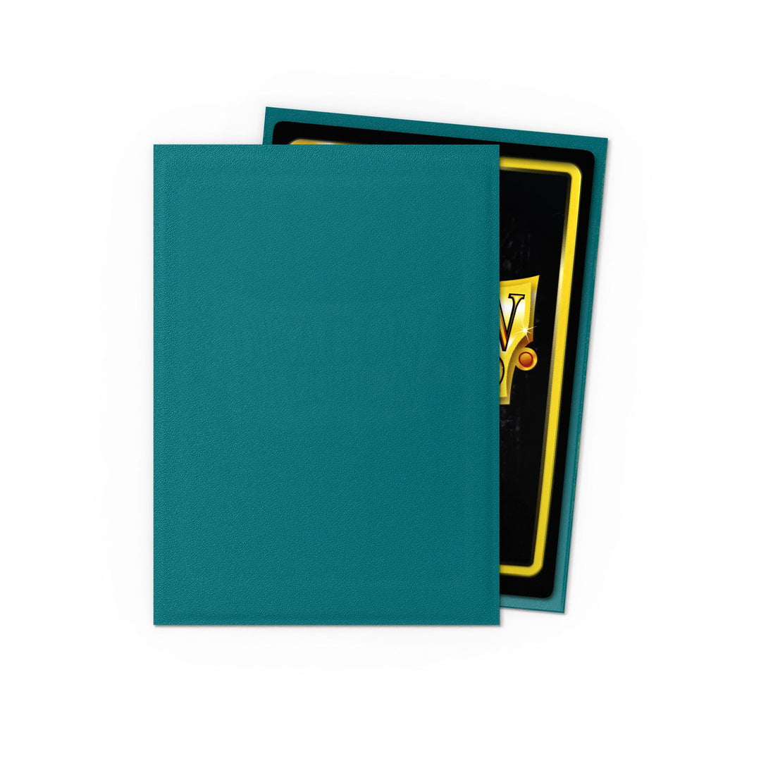 Dragon Shield Sleeves: Standard Matte - Petrol 100CT — official publisher extra
