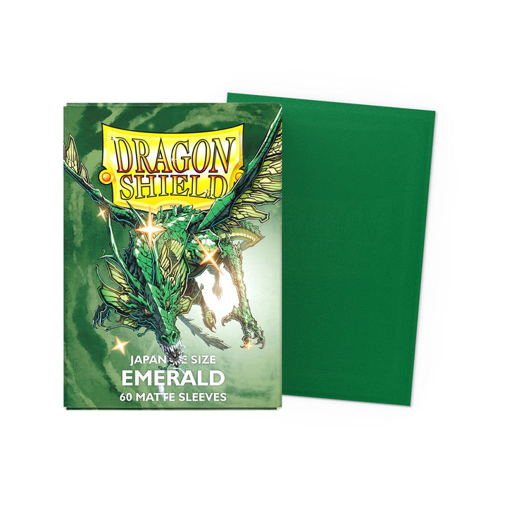 Dragon Shield Sleeves: Standard Matte - Emerald 100CT — official publisher extra