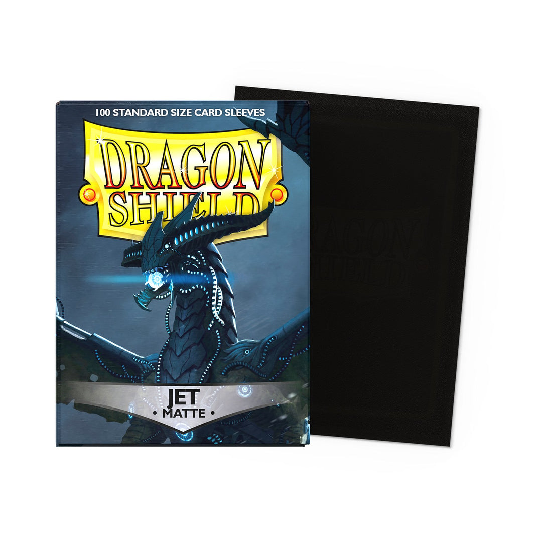 Dragon Shield Sleeves: Standard Matte - Jet 100CT — official packshot