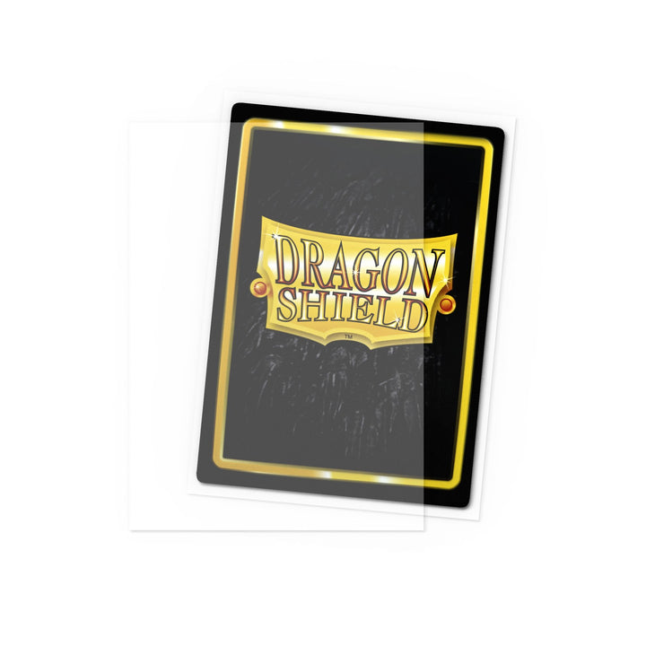 Dragon Shield Sleeves: Standard Matte Non-Glare - Clear 100CT — official publisher extra