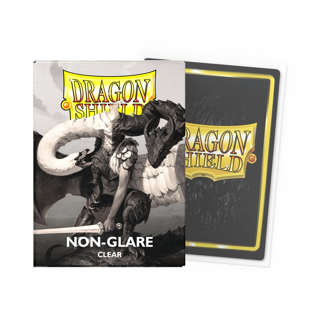Dragon Shield Sleeves: Standard Matte Non-Glare - Clear 100CT — official packshot