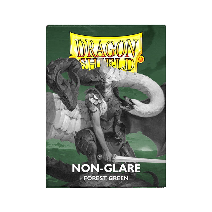 Dragon Shield Sleeves: Standard Matte Non-Glare - Forest Green 100CT — official publisher extra
