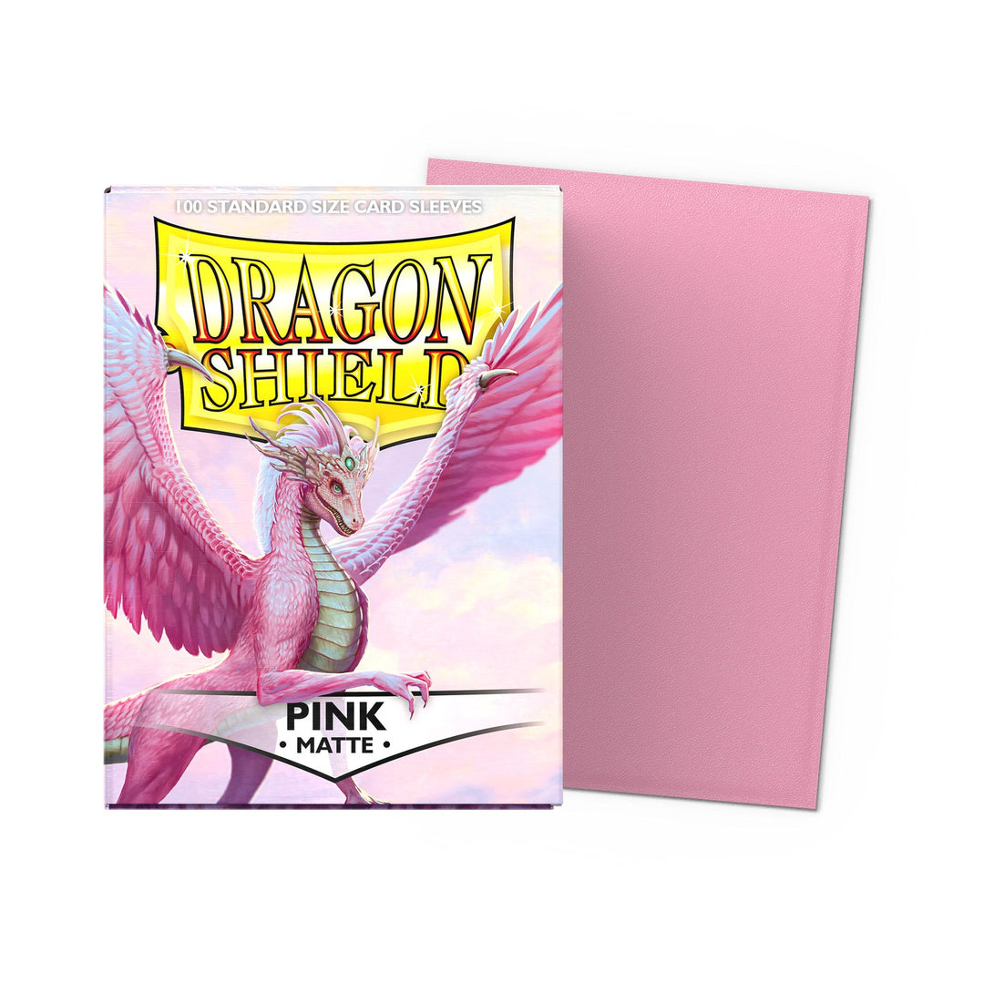 Dragon Shield Sleeves: Standard Matte - Pink 100CT — official packshot