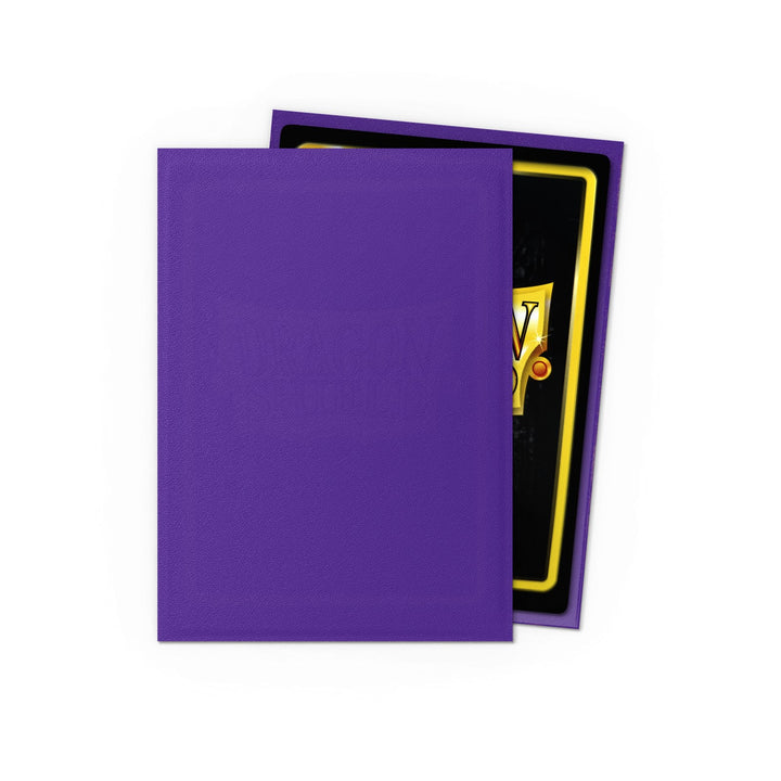 Dragon Shield Sleeves: Standard Matte - Purple 100CT — official publisher extra