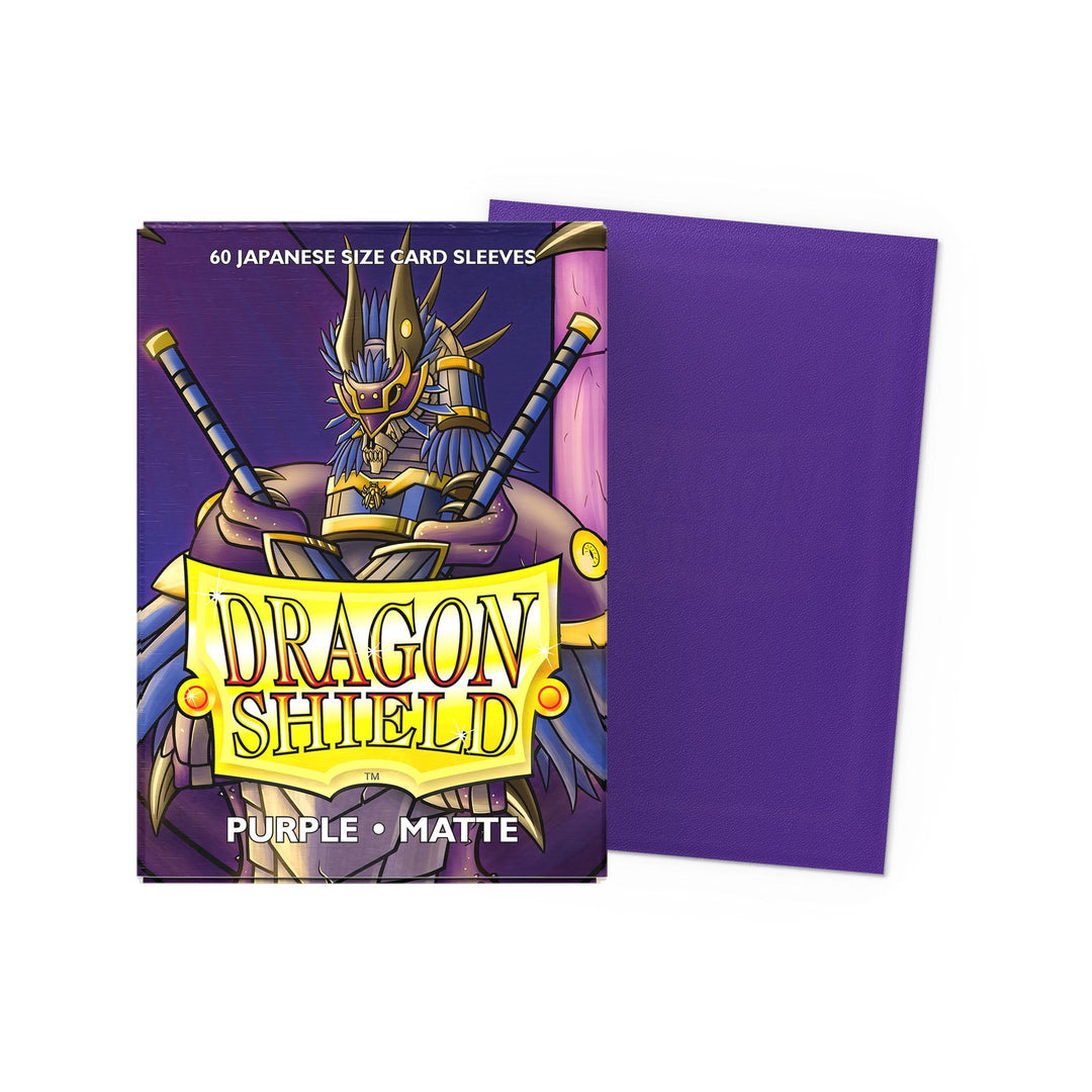 Dragon Shield Sleeves: Standard Matte - Purple 100CT — official publisher extra
