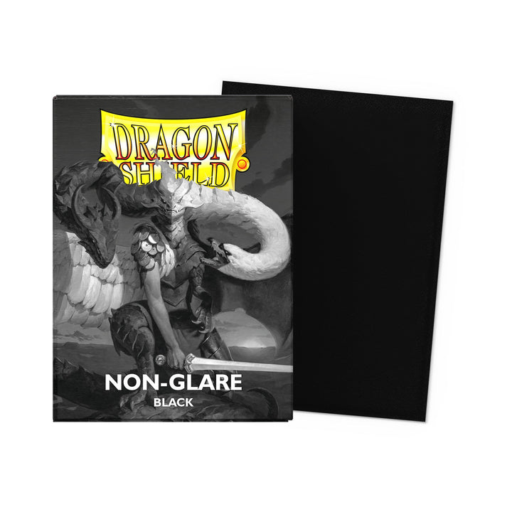 Dragon Shield Sleeves: Standard Non-Glare Matte - Black 100CT — official packshot
