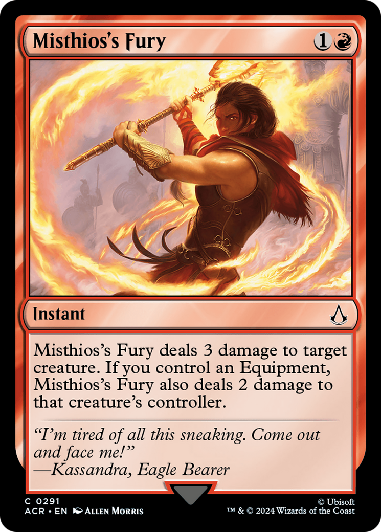 Misthios's Fury (ACR-291) - Assassin's Creed Foil