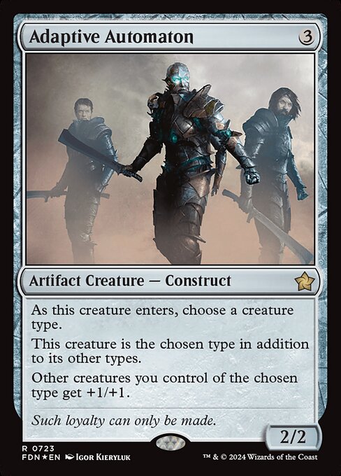 Adaptive Automaton (40K-322) - Warhammer 40,000 Commander — official product image (scryfall)