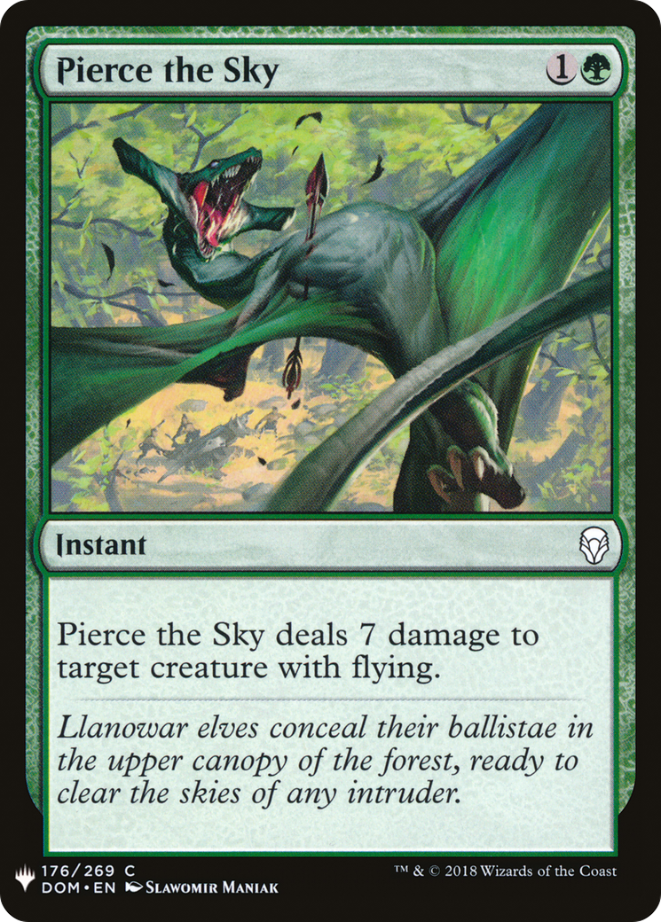 Pierce the Sky (LIST-176) - The List