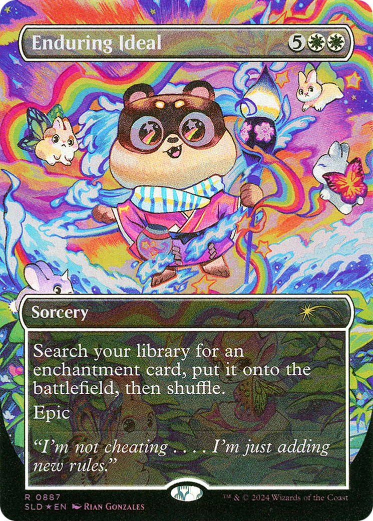 Enduring Ideal (SLD-887) - Secret Lair Drop (Borderless) Foil