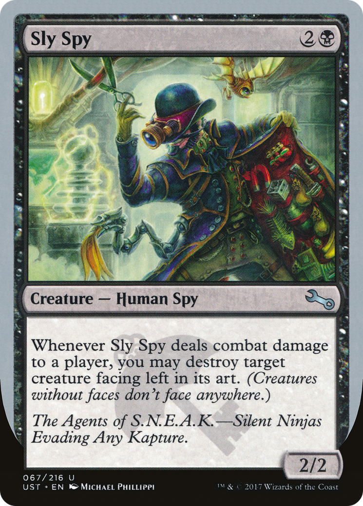 Sly Spy (B) (UST-067) - Unstable Foil