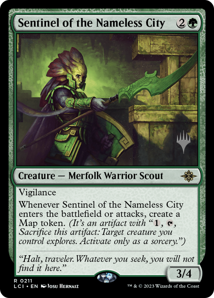 Sentinel of the Nameless City (PPLCI-211P) - The Lost Caverns of Ixalan Promos Foil