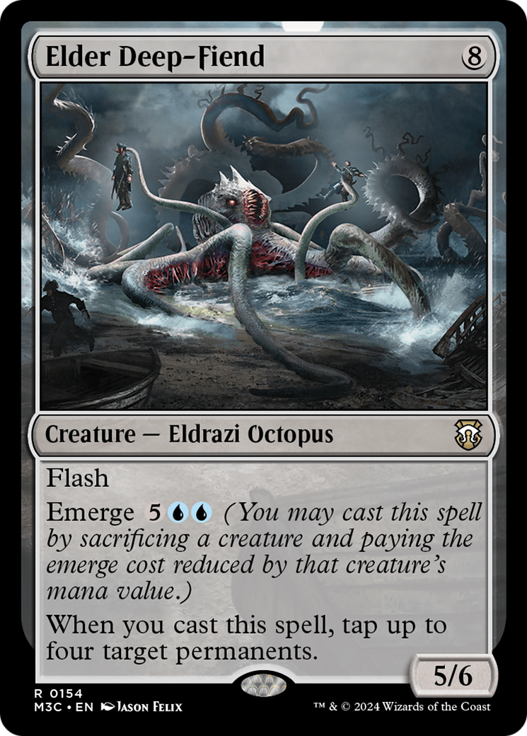 Elder Deep-Fiend (M3C-154) - Modern Horizons 3 Commander Foil