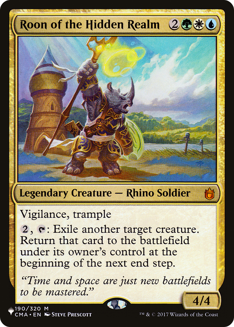 Roon of the Hidden Realm (LIST-190/320) - The List