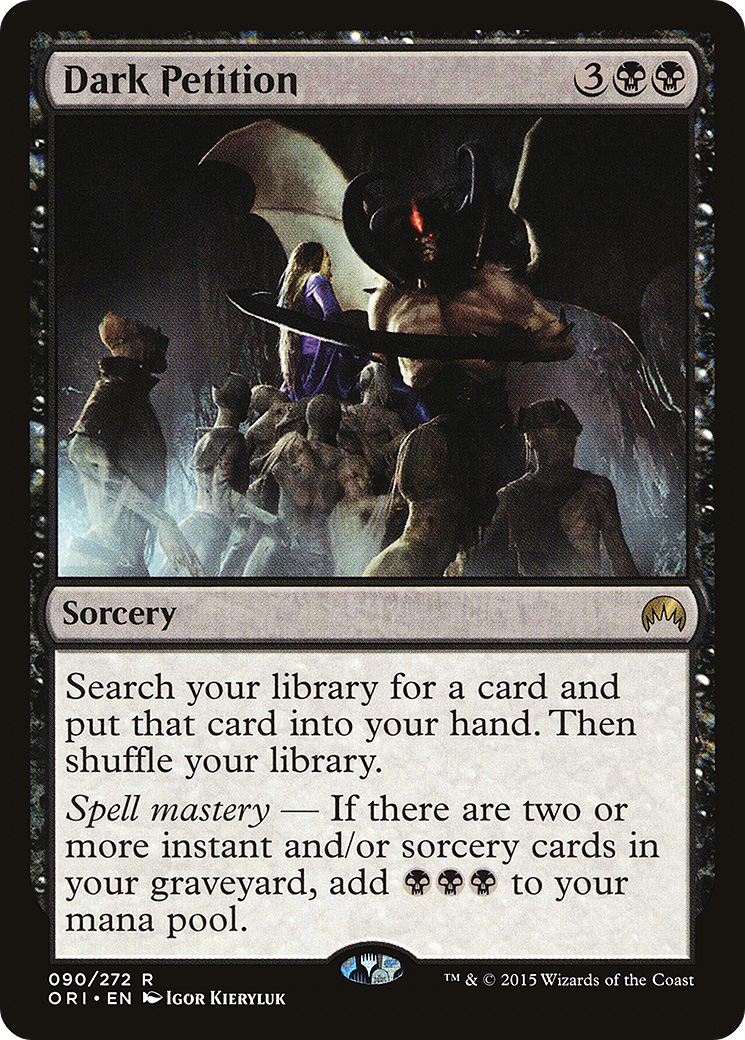 Dark Petition (ORI-090) - Magic Origins