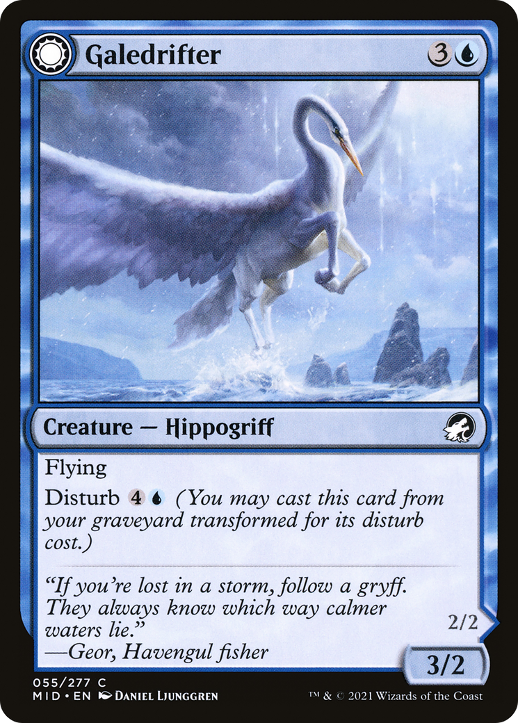 Galedrifter (MID-055) - Innistrad: Midnight Hunt: (Double Faced Transform)