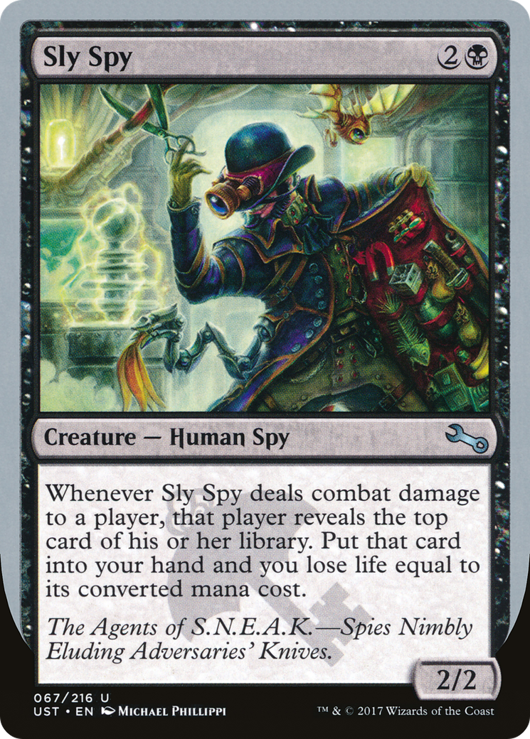 Sly Spy (E) (UST-067) - Unstable Foil