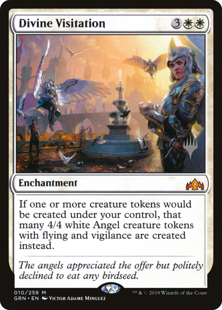 Divine Visitation (PPTHB-10P) - Guilds of Ravnica Promos Foil