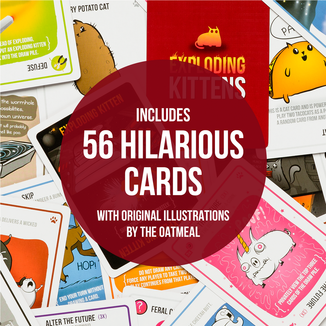 Exploding Kittens Original Edition — official contents