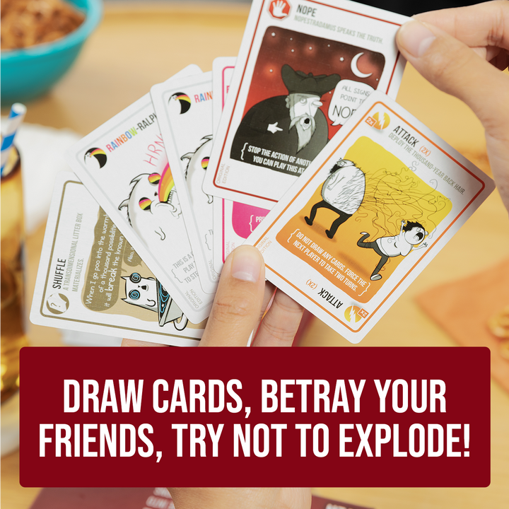 Exploding Kittens Original Edition — official game description