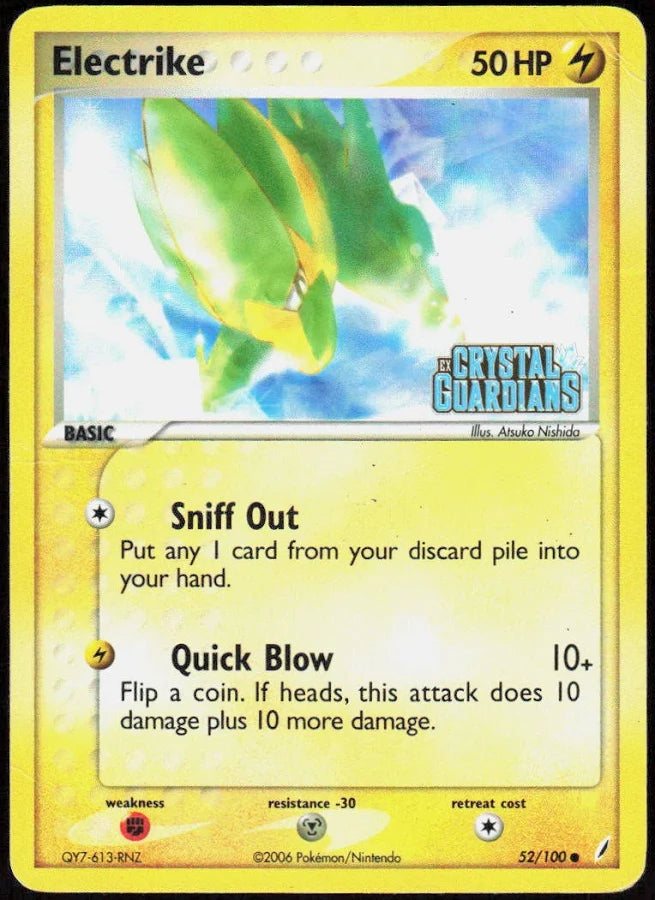 Electrike Crystal Guardians 52/100 PSA-9