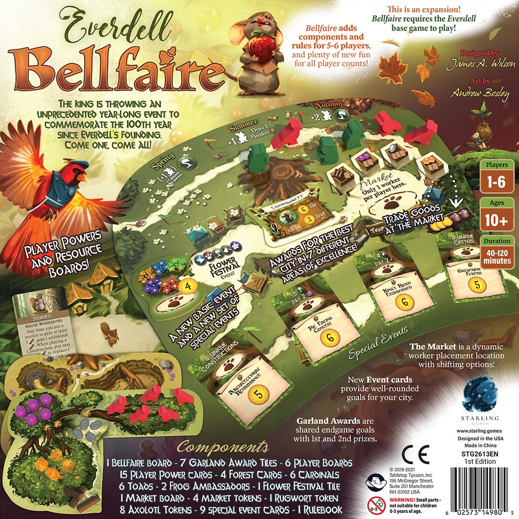 Everdell: Bellfaire — official extra
